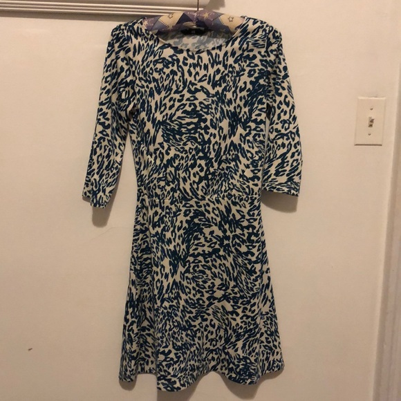 Beautiful Green/Blue Patterned H&M dress - Picture 2 of 3